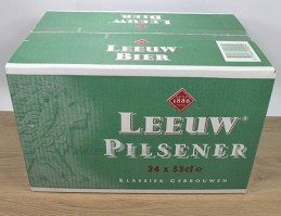 Leeuw pilsener verpakking doos 1b